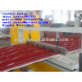 PVC corrugated sheet co-extrusion line